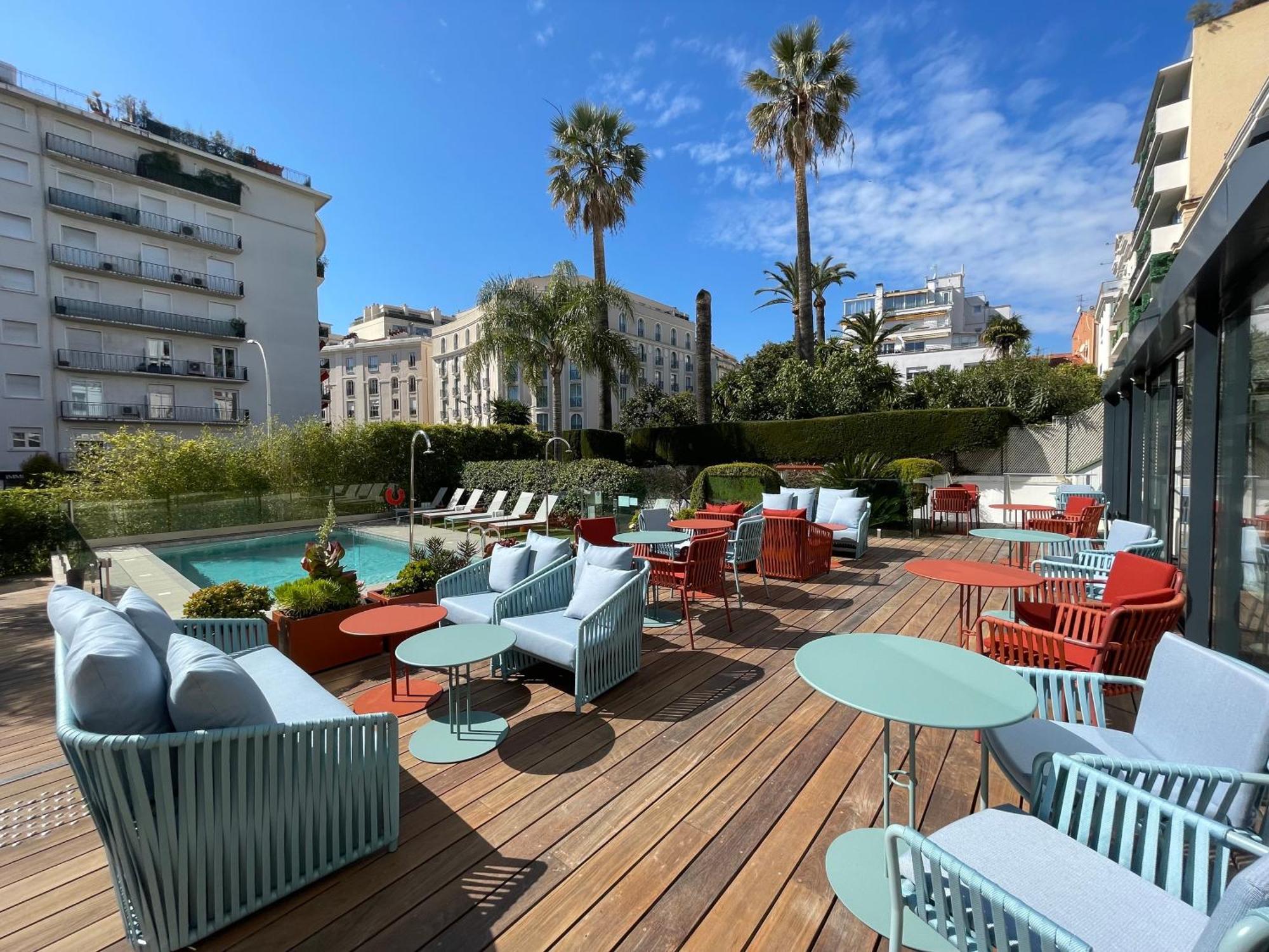 Hotel Le Canberra Cannes Kültér fotó